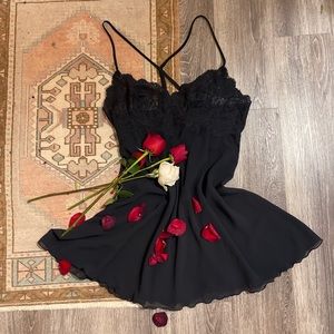 VICTORIA’S SECRET BLACK DRESS